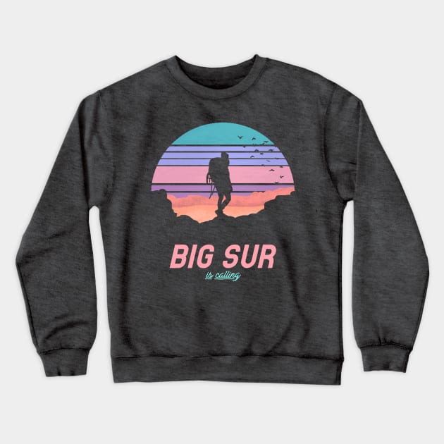 Big Sur Hiker Crewneck Sweatshirt by Big Sur California 